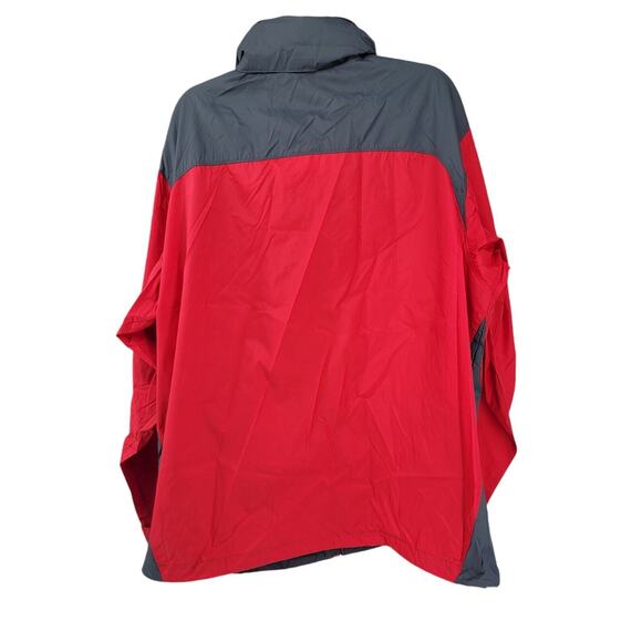 Columbia Men's Glennaker Lake Rain Jacket XXL Red/Gray Waterproof Lightweight - Picture 3 of 8